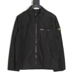 S・I・ストーンアイランド メンズ ブラック ジャケット Lサイズ