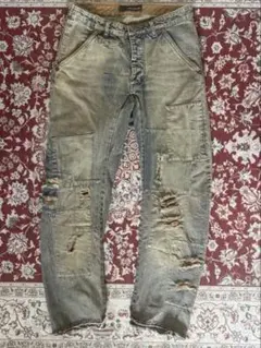 激レア】DSQUARED2 00AW ここのえ期 2重加工デニムパンツ - メルカリ
