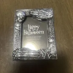 #ハロウィン フォトフレーム スカルデザイン