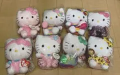 d*3様 ハローキティ ty ぬいぐるみ8体セット
