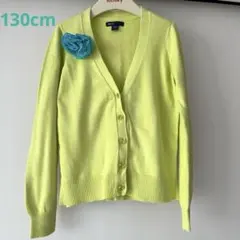 Gapkids ◆ ライムグリーンのコットンカーディガン