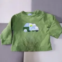 jacadi 緑の車プリント トレーナー 18M他