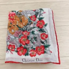 Christian Dior 花柄ハンカチのサムネイル