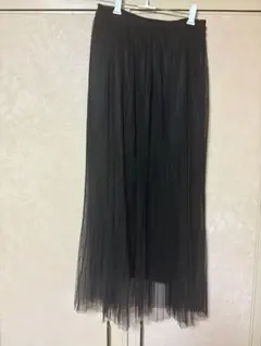 bou Jeloud チュールスカート　ブラックのサムネイル
