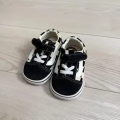 VANS チェッカー フラッグチェック スニーカー 12cm