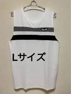 MANFINITY タンクトップ ホワイト Lサイズ