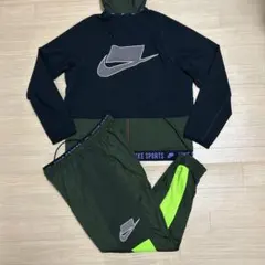 ほぼ未使用 ナイキ NSW ウインドブレーカー 上下 セットアップ 上XL 下M