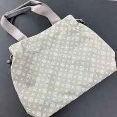 RUSSET 幾何学模様 トートバッグ グレー