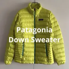 も*り様 パタゴニア ダウンセーター XS M相当 ライムグリーン 15年製 ア