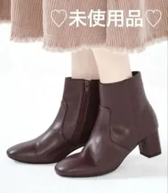 未使用品　オリエンタルトラフィック　ショートブーツ　ブラウン　茶　赤茶　Lサイズ