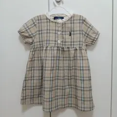 新品未使用　EAST BOY チェック柄 半袖ワンピース