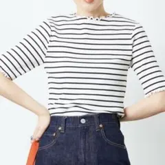 FREAK'S STORE フリークスストア メローボーダー半袖Tシャツのサムネイル