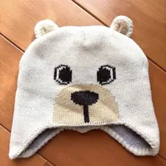モンベル　ベビー　ニット帽　くま　ベアー　雪遊び