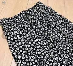 ロング ボトムス プリントスカレディース フレア花柄