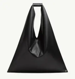 MM6 ジャパニーズバッグ クラシック ミディアム ブラック フェイクレザー