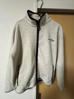 CONVERSE フリースジャケット Mサイズ クリーム