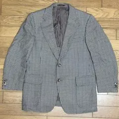 Hampstead 秋冬 チェック ウール テーラードジャケット L～XL相当 
