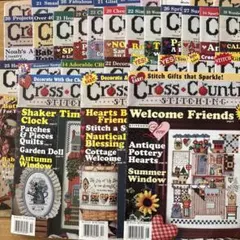 Cross Country Stitching 雑誌セット（複数号）