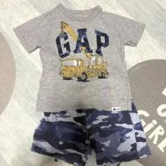 GAP キッズ 半袖Tシャツ ハーフパンツ セットのサムネイル