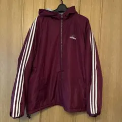 adidas フード付きリバーシブル　ナイロンジャケット