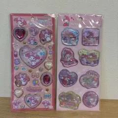 マイメロディ キラキラジェルシート　ウォーターシール