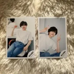 なにわ男子 道枝駿佑 公式写真 2枚セット