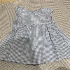 プティマイン　ギンガムチェックチュニック