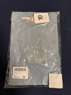 【新品未使用】Vintage PEANUTS スヌーピー 刺繍 半袖Tシャツ