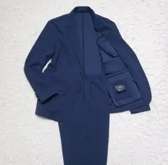 ✨極美品✨ナノユニバース　カットジョーゼット セットアップ　ストレッチ　S