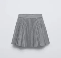 ZARA ボックス　プリーツスカート