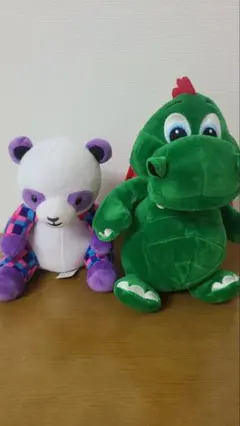 レゴランド ぬいぐるみセット オーリー 恐竜 パンゴ パンダ