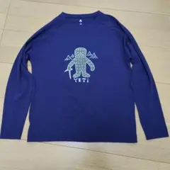mont-bell 長袖Tシャツ YETI ネイビー 150