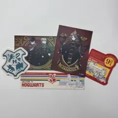 ハリー・ポッター　ホグワーツ　寮　ステッカー5枚セット