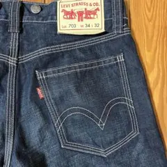 リーバイス　デニムパンツ　濃紺　w34 l32