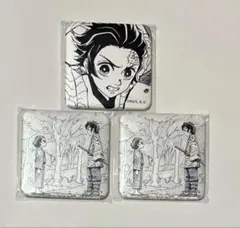 鬼滅の刃 ダイニング　お楽しみくじ　スクエア缶バッジ　炭治郎手鬼