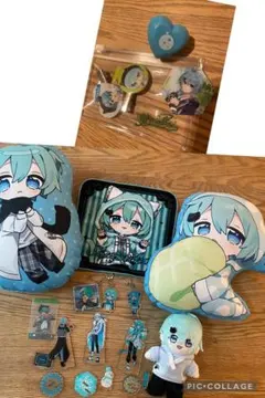 タオル追加！めろんぱーかー そらねこ まとめ売り キャラクターグッズセット