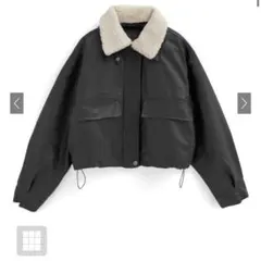 GPL 襟2wayボア付きレザージャケット kd90