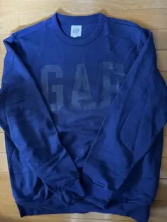 GAP ロゴ スウェット トレーナー ネイビー