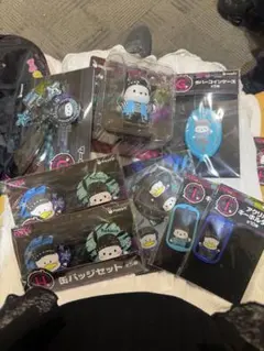サンリオ Happyくじ PUNKS Party セット　ポチャッコ　ペックル