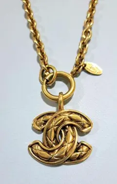 SALE【CHANEL】マトラッセ ココマーク ネックレスのサムネイル