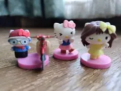 ハローキティ ミニフィギュア 3体セット
