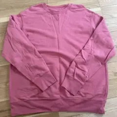 ピンクスウェット