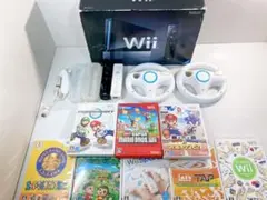 ❼wii 本体セット 大人気ソフト8枚 マリカー 2名様で【すぐに遊べます】