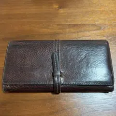 genten ゲンテン　トスカ　レザー本革　 ベルト付きフラップ