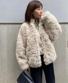 MINAMI TANAKA×CLANE CURL FUR SHORT COAT - メルカリ