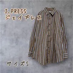 J.PRESS ジェイプレス　オンワード樫山　ストライプシャツ