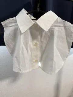 ホワイト つけ襟 シンプルデザイン