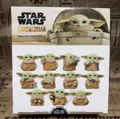 【未開封新品】マンダロリアン グローグー ソフビパペットマスコット 1BOX