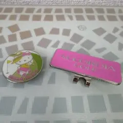 サンリオHelloKittyハローキティ ACCORDIAゴルフボールマーカーのサムネイル
