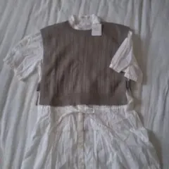 ☆新品☆ archives アルシーヴ ニットベスト アンラシーネ ワンピース